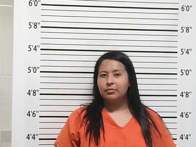 Booking photo of Evanee Carol Cozad