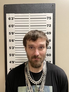 Booking photo of Christopher Madsen
