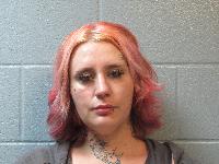 Booking photo of Mia Louise Barton
